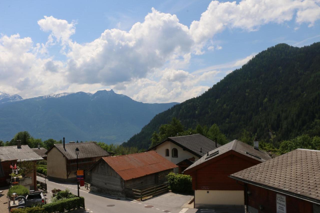 Le Vieux Valais Aparthotel Ovronnaz Exterior foto